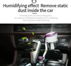 The Relaxation Nook Autozubehör|Automobilindustrie-Aromatherapie-Diffusor fürs Auto – Luftbefeuchter mit ätherischen Ölen