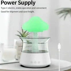 Decor Beleuchtung-Aromatherapie-Diffusorlampe – Entspannendes Wolkenregenlicht