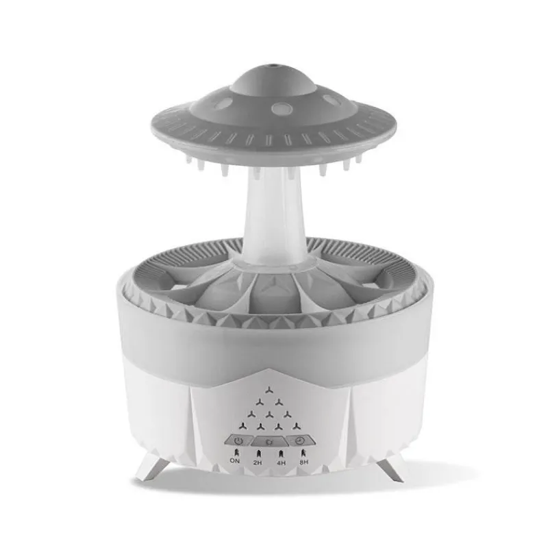 Bright Accents Beleuchtung-Aromatherapie-Luftbefeuchter – Diffusor für ätherische Öle „Raindrop“