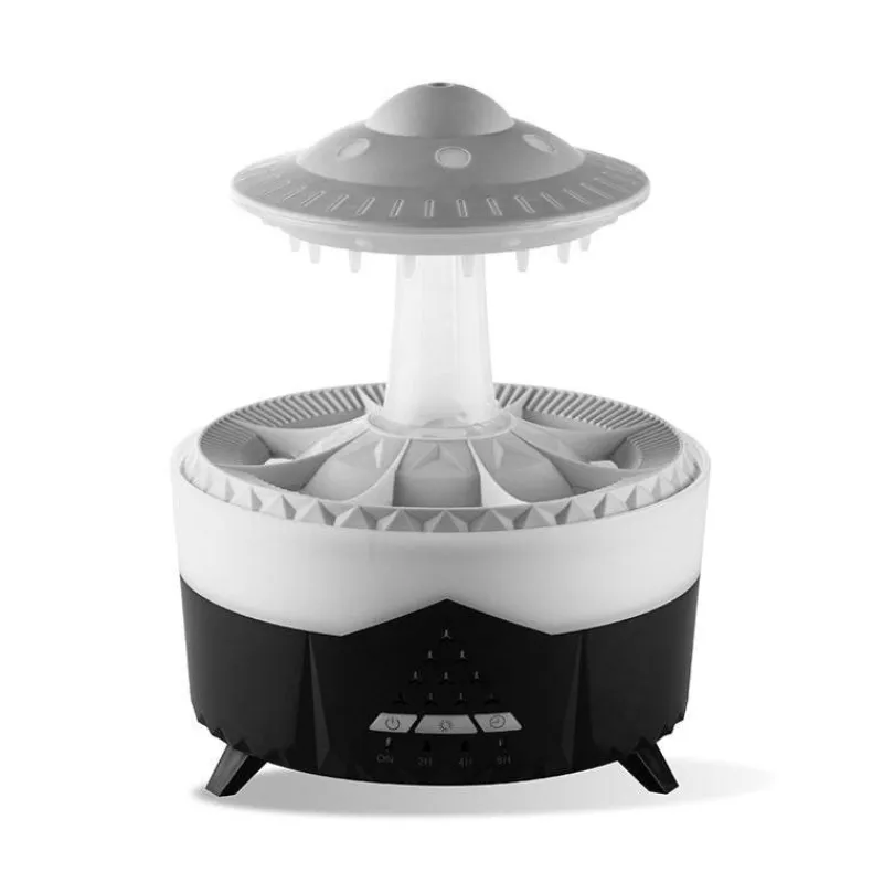 Bright Accents Beleuchtung-Aromatherapie-Luftbefeuchter – Diffusor für ätherische Öle „Raindrop“