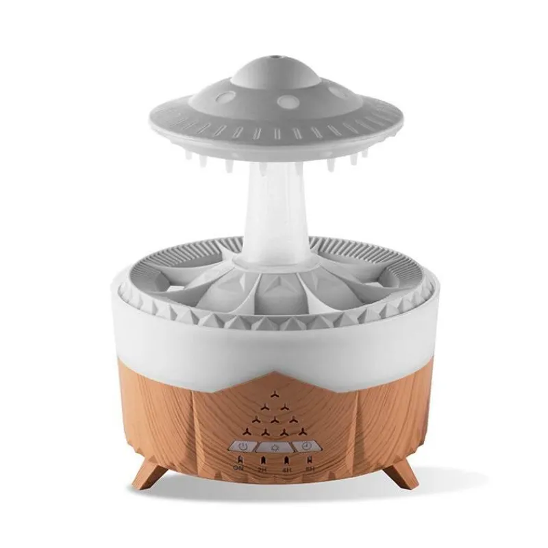 Bright Accents Beleuchtung-Aromatherapie-Luftbefeuchter – Diffusor für ätherische Öle „Raindrop“