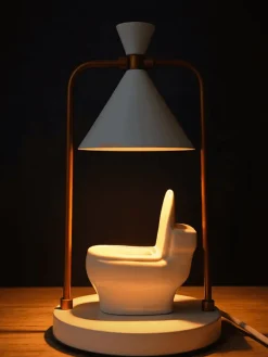 Comfort u0026 Style Beleuchtung-Aromatherapie-Toilettenkerze – Lustige Duftkerze