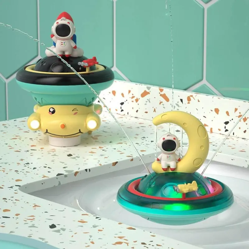 The Decor Haven Babyspielzeug-Astronauten-Badespielzeug – Galaxy Traveler – Badespaß mit Weltraumthema