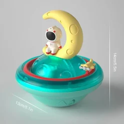 The Decor Haven Babyspielzeug-Astronauten-Badespielzeug – Galaxy Traveler – Badespaß mit Weltraumthema