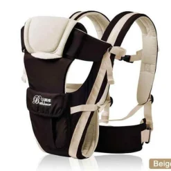 Kinder The Decor Haven Kinderwagen & Zubehör-Atmungsaktive 4-in-1-Babytrage mit Frontansicht