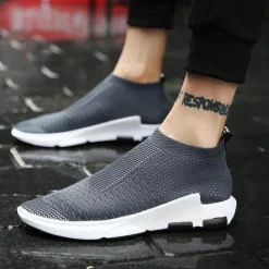 Herren Decor Herrenschuhe-Atmungsaktive Strickschuhe für Herren – verschleißfestes Schuhwerk