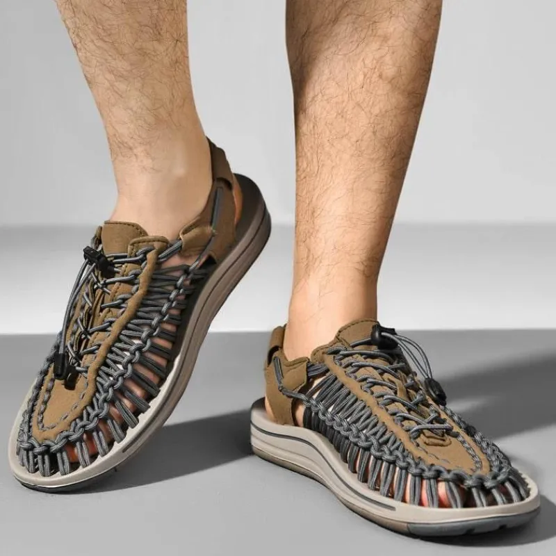 Herren Decor Herrenschuhe-Atmungsaktive Unisex-Strandschuhe – ausgehöhlte Sommerschuhe