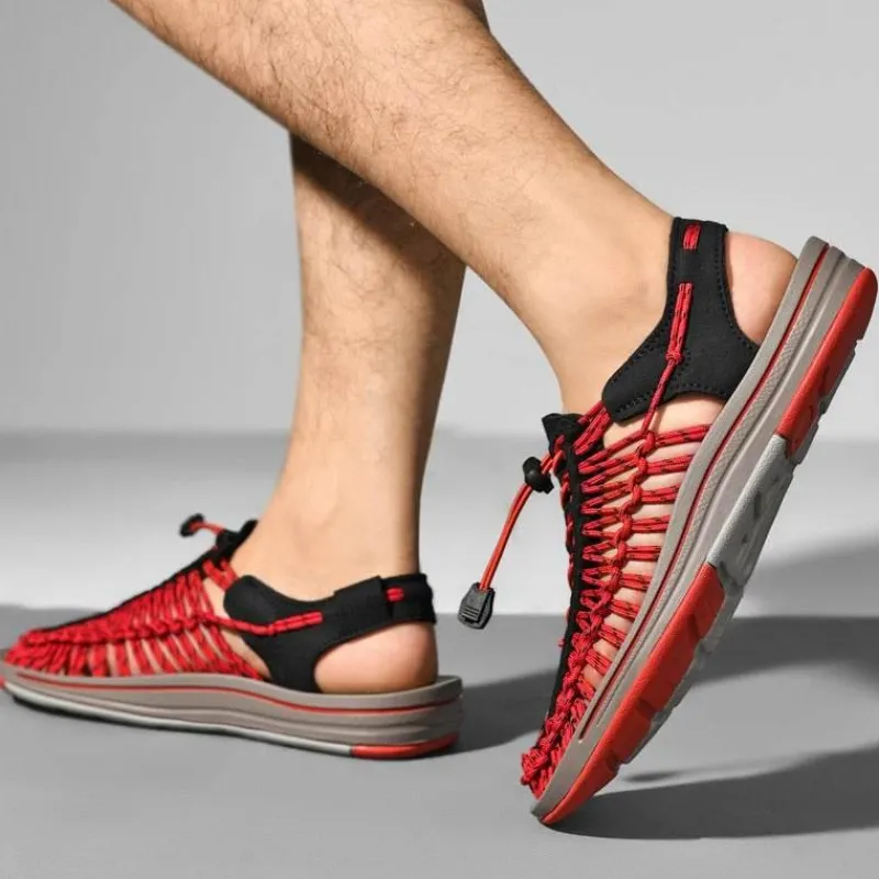 Herren Decor Herrenschuhe-Atmungsaktive Unisex-Strandschuhe – ausgehöhlte Sommerschuhe