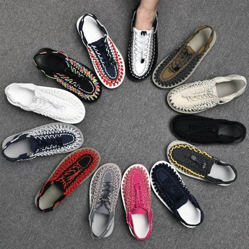 Herren Decor Herrenschuhe-Atmungsaktive Unisex-Strandschuhe – ausgehöhlte Sommerschuhe