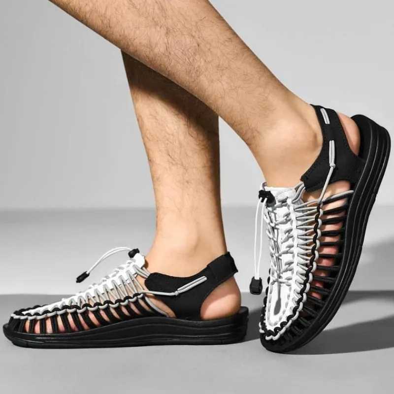 Herren Decor Herrenschuhe-Atmungsaktive Unisex-Strandschuhe – ausgehöhlte Sommerschuhe