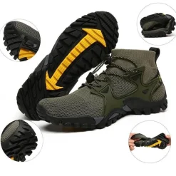 Damen Wilderness Haven Herrenschuhe|Damenschuhe-Atmungsaktive Wanderschuhe – Slip-On-Outdoor-Schuhe