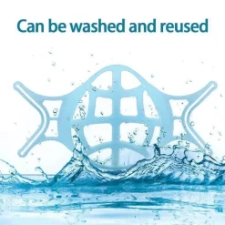 The Relaxation Nook Gesundheits-Gadgets|Gesundheits- Und Entspannungstools-Atmungsaktiver 3D-Gesichtsmaskenfilter aus Silikon – komfortabler Luftstromschutz