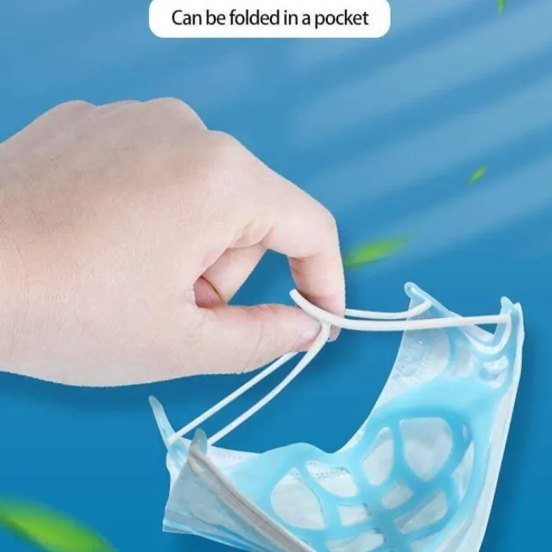 The Relaxation Nook Gesundheits-Gadgets|Gesundheits- Und Entspannungstools-Atmungsaktiver 3D-Gesichtsmaskenfilter aus Silikon – komfortabler Luftstromschutz