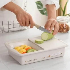 Deco Küche & Esszimmer-Aufbewahrungskorb für Schneidebretter – Multifunktionaler Küchen-Organizer