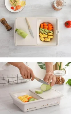 Deco Küche & Esszimmer-Aufbewahrungskorb für Schneidebretter – Multifunktionaler Küchen-Organizer