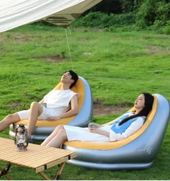 Trail u0026 Beyond Camping-Werkzeuge|Camping Im Freien-Aufblasbarer Entspannungssessel – Bequemer Chill-Sitz