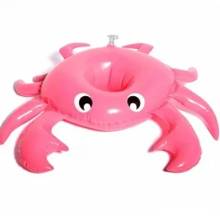 Nomad Gear Camping Im Freien|Outdoor-Artikel-Aufblasbarer Getränkehalter für den Pool mit Kirschmotiv – Sommer-Schwimmzubehör