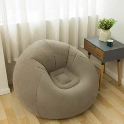 Comfort u0026 Style Möbel-Aufblasbarer Sitzsack – Entspannende Liege für Erwachsene und Kinder