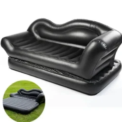 Nomad Gear Camping Im Freien|Möbel-Aufblasbares Doppel-Liegesofa – Bequeme Lazy Couch für den Heimgebrauch