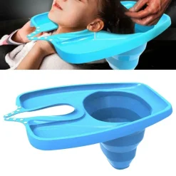 The Blissful Bath Mobilitäts- Und Support-Tools|Badezimmer-Aufblasbares Haarwaschtablett – Tragbares Waschbecken für einfache Nutzung