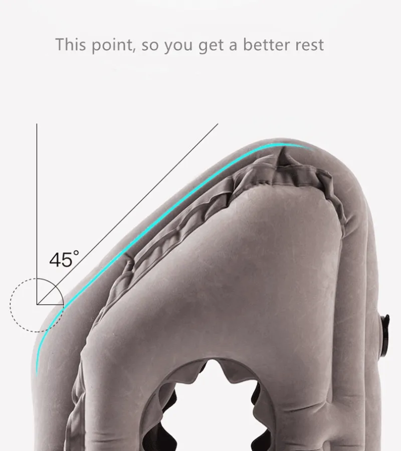 The Outdoor Vault Camping-Werkzeuge|Heimwerkzeuge-Aufblasbares Reisekissen – Bequeme Kopfstütze für unterwegs