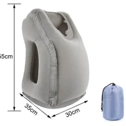 The Outdoor Vault Camping-Werkzeuge|Heimwerkzeuge-Aufblasbares Reisekissen – Bequeme Kopfstütze für unterwegs