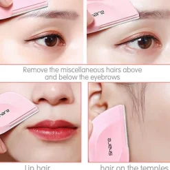 PureGlow Frauenpflege|Körperpflege-Augenbrauentrimmer – Tragbares, scharfes Rasierwerkzeug