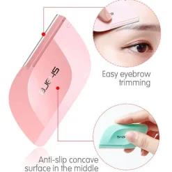 PureGlow Frauenpflege|Körperpflege-Augenbrauentrimmer – Tragbares, scharfes Rasierwerkzeug