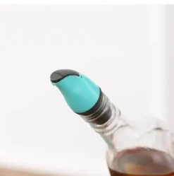 The Culinary Kit Küche & Esszimmer-Auslaufsichere Ölflasche mit automatischem Verschluss – Unverzichtbares Küchenzubehör