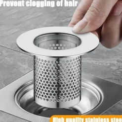 Tranquil Waters Badezimmer-Auslaufsicherer Abflussfilter – Schutz für die Küchenspüle