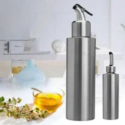 Tom Küche & Esszimmer-Auslaufsicherer Öltopf aus Edelstahl – Gewürzbehälter für die Küche