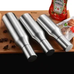 Tom Küche & Esszimmer-Auslaufsicherer Öltopf aus Edelstahl zur Gewürz- und Saftaufbewahrung in der Küche