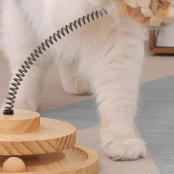 TailTrend Haustierspielzeug-Auslaufsicherer Puzzlebecher mit Food Ball-Utensilien für einfaches Essen unterwegs