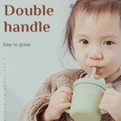 Kinder The Decor Haven Kinderwagen & Zubehör-Auslaufsicherer, süßer Baby-Futterbecher