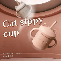 Kinder The Decor Haven Kinderwagen & Zubehör-Auslaufsicherer, süßer Baby-Futterbecher