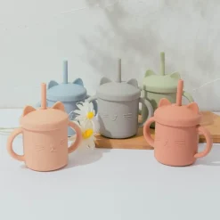 Kinder The Decor Haven Kinderwagen & Zubehör-Auslaufsicherer, süßer Baby-Futterbecher