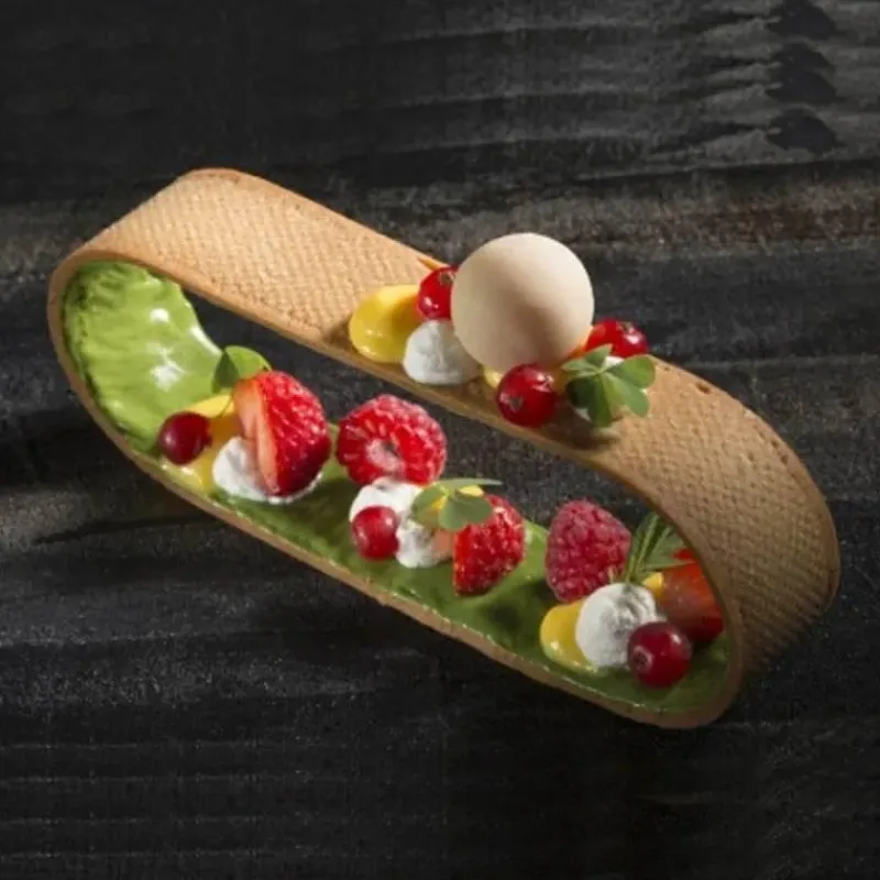 Tom Küche & Esszimmer-Ausstecher aus Edelstahl – vielseitige Form für Kuchen, Kekse und Pizza