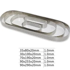 Tom Küche & Esszimmer-Ausstecher aus Edelstahl – vielseitige Form für Kuchen, Kekse und Pizza