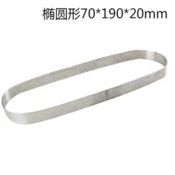 Tom Küche & Esszimmer-Ausstecher aus Edelstahl – vielseitige Form für Kuchen, Kekse und Pizza