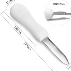 Tom Küche & Esszimmer-Austernmesser, Jakobsmuschelöffner – Werkzeug zum Öffnen von Meeresfrüchten