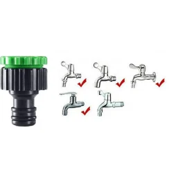 Adventure Basecamp Autopflege|Autozubehör-Ausziehbare Gartenschlauch-Sprühpistole – Easy Flow Bewässerungswerkzeug