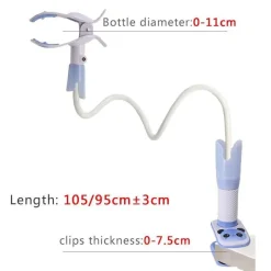 Kinder The Decor Haven Kinderwagen & Zubehör-Ausziehbarer Babyflaschenhalter-Clip – verstellbares Fütterungszubehör