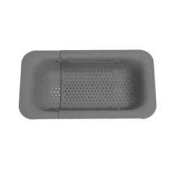 The Decor Haven Küche & Esszimmer-Ausziehbarer Küchenabtropfkorb – Stilvoller Küchenorganizer