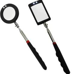 Wild u0026 Free Gear Autozubehör|Automobilindustrie-Ausziehbarer LED-Inspektionsspiegel – Mehrzweckwerkzeug