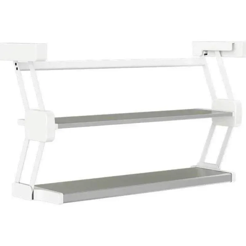 The Decor Haven Küche & Esszimmer-Ausziehbares Küchenschrank-Organizer-Regal – platzsparende Aufbewahrungslösung