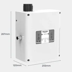 The Blissful Bath Badezimmer-Automatic Hand Dryer Faucet - 2-in-1 Hydro Jet Bathroom Fixture