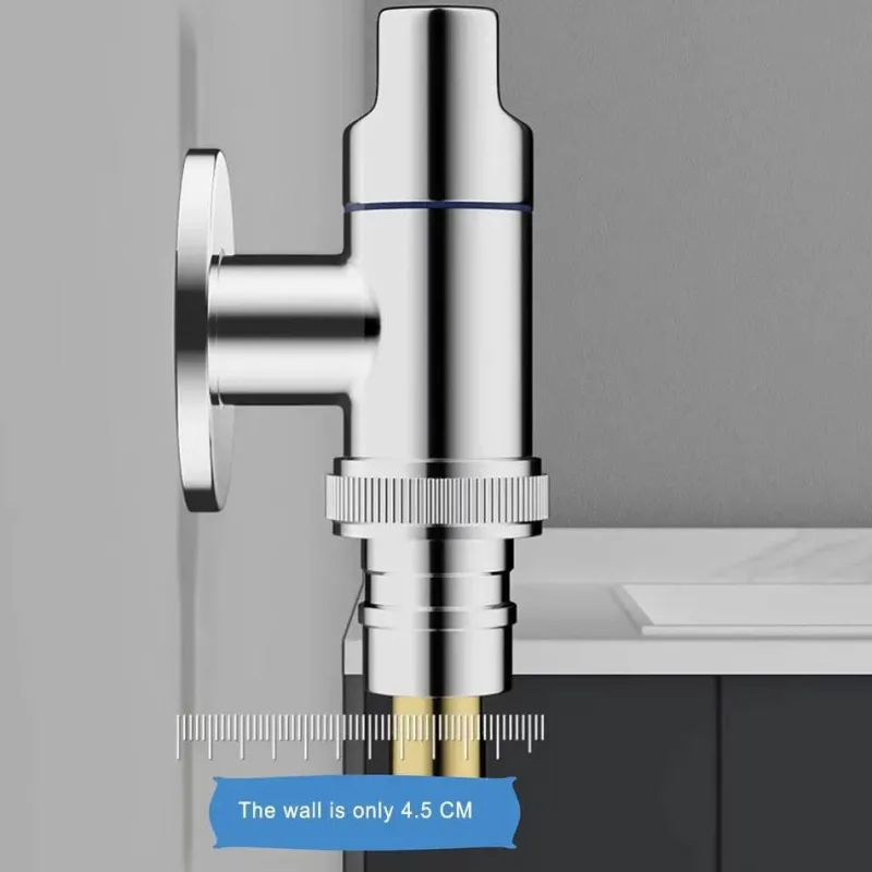 The Blissful Bath Badezimmer-Automatic Washing Machine Angle Valve - Water Stopper Device