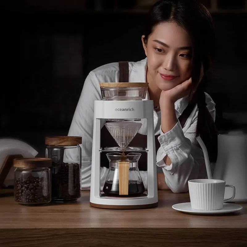 The Cozy Mug Küche & Esszimmer-Automatische Filterkaffeemaschine – Premium-Brühsystem