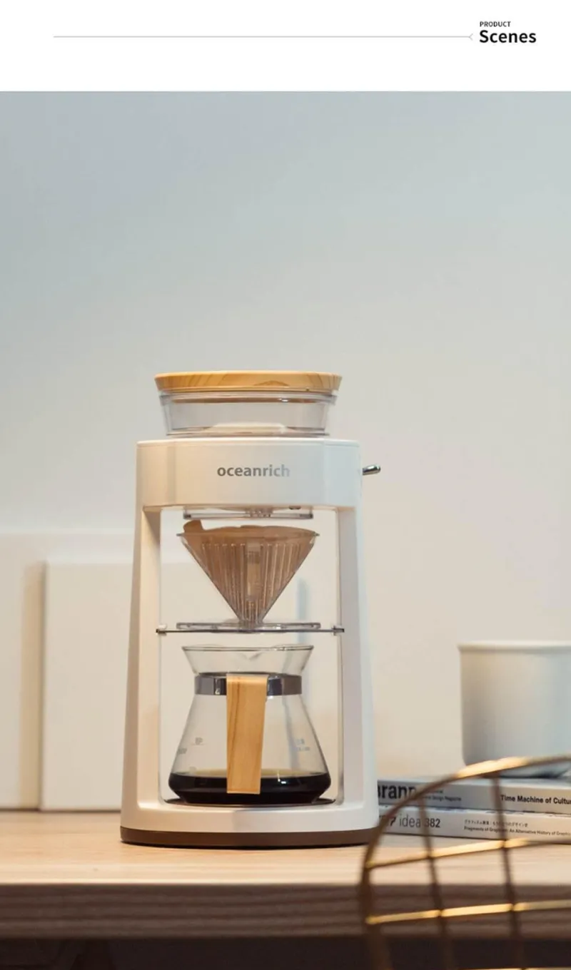 The Cozy Mug Küche & Esszimmer-Automatische Filterkaffeemaschine – Premium-Brühsystem