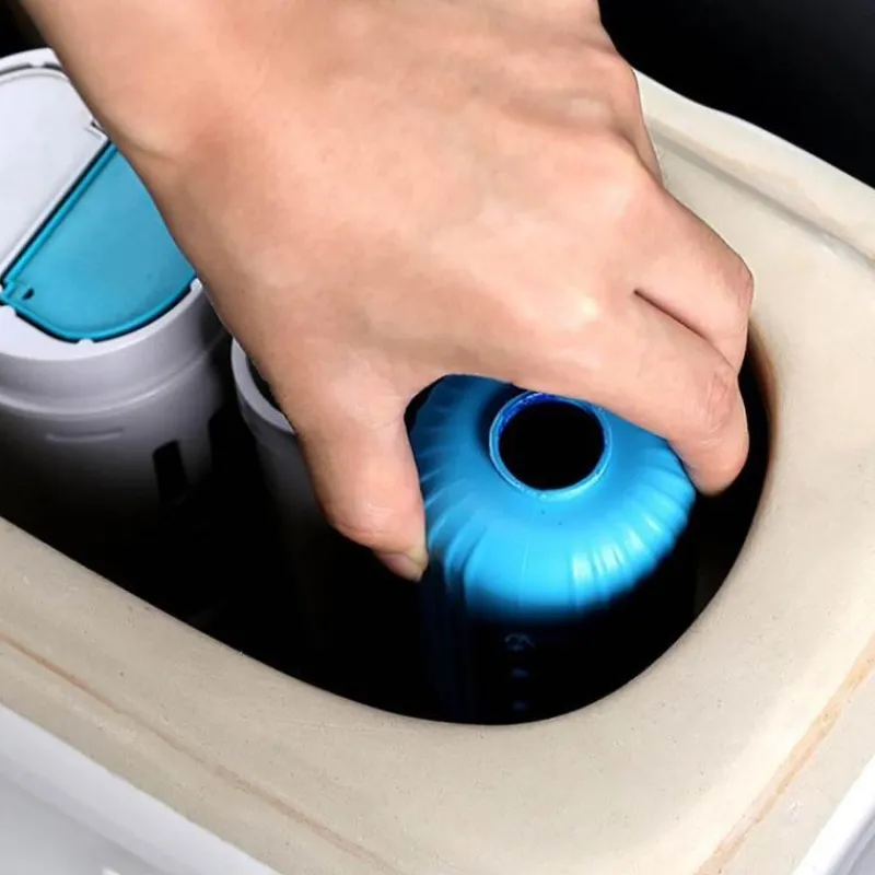 The Blissful Bath Badezimmer-Automatische selbstreinigende Toilette – Antibakterielles Sanitärsystem